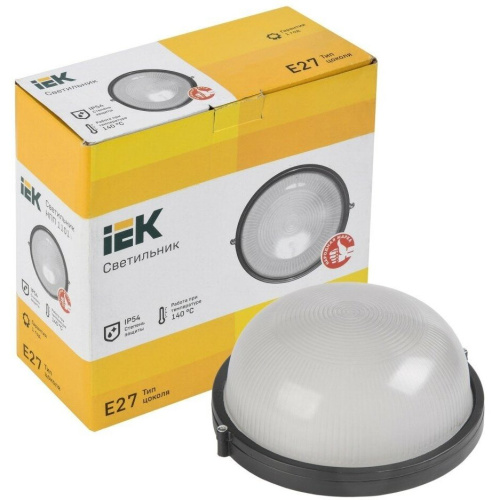 Светильник IEK НПП1101 LNPP0-1101-1-100-K02 100Вт черный