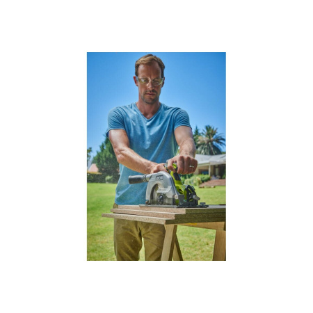 Пила циркулярная Ryobi One+ R18CS7-0 (5133002890) бесщеточная без АКБ и ЗУ