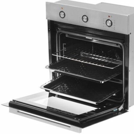 Электрический духовой шкаф Darina 1U5 BDE 112 707 X3 серебристый