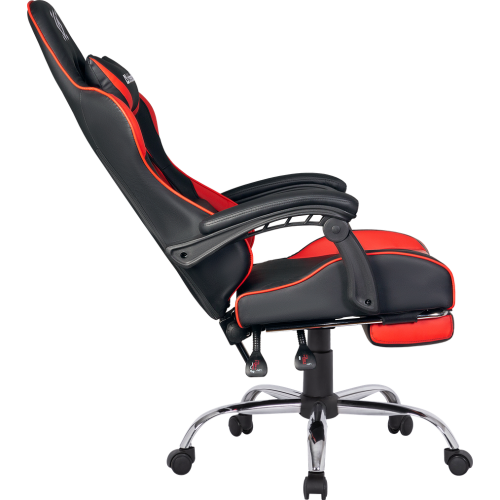 Кресло DEFENDER Pilot (64354) Черный/Красный, полиуретан