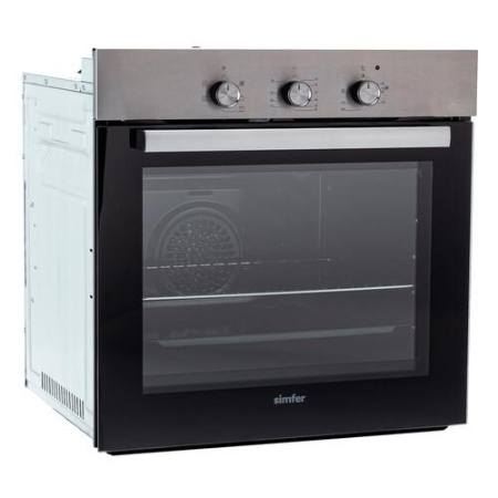 Электрический духовой шкаф Simfer B6EM16001 серебристый
