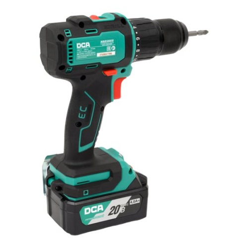 Дрель-шуруповерт DCA ударная ADJZ2055i (Type EM) 2 АКБ + ЗУ