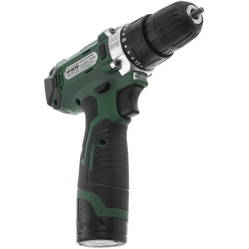 Дрель-шуруповерт аккумуляторная Hammer ACD12/2CS в кейсе 101-116