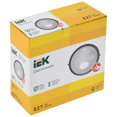 Светильник IEK НПП1101 LNPP0-1101-1-100-K02 100Вт черный