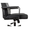 Кресло Бюрократ Dominus-BL искусств. кожа черный