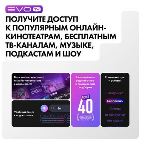 43" (109 см) LED-телевизор Haier 43 Smart TV S2 PRO черный