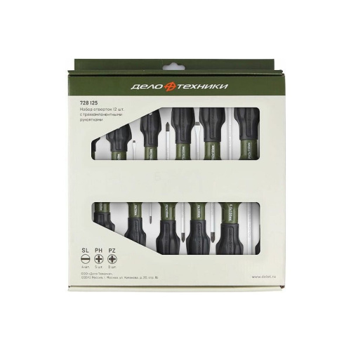 Набор отверток Дело Техники 728125