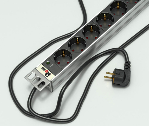 Блок распределения питания ЦМО Rem-16 R-16-9S-I-440-3 гор.размещ. 9xSchuko 16A Schuko 3м