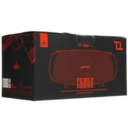 Портативная колонка Урал ТТ М-4+, черный