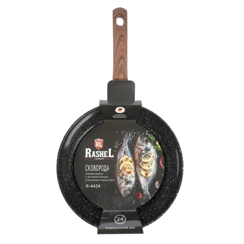 Сковорода Rashel R-4426 26см черный