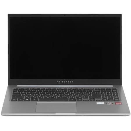 Ноутбук MAIBENBEN M557 (M5571SF0LSRE1) 15.6", IPS, AMD Ryzen 7 5825U 2ГГц, 8 ядер, 16ГБ 512ГБ SSD, UMA, Linux, серебристый
