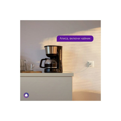 Умная розетка Gauss SP-10A EU (5510122) Wi-Fi белый