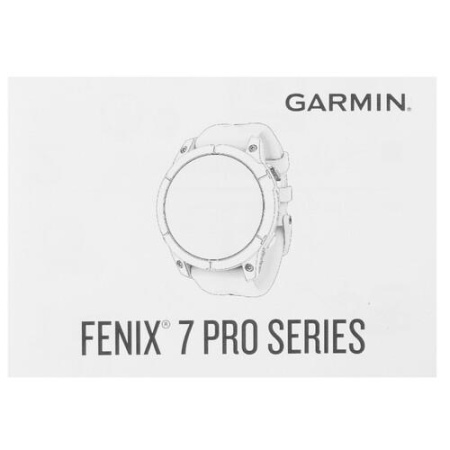 Спортивные часы Garmin Fenix 7s Pro Sapphire Solar