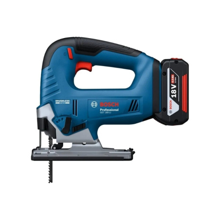 Лобзик Bosch GST 185-LI +1пил. 06015B3023 от аккумулятора кейс в комплекте