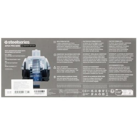 Клавиатура проводная SteelSeries Apex Pro MINI