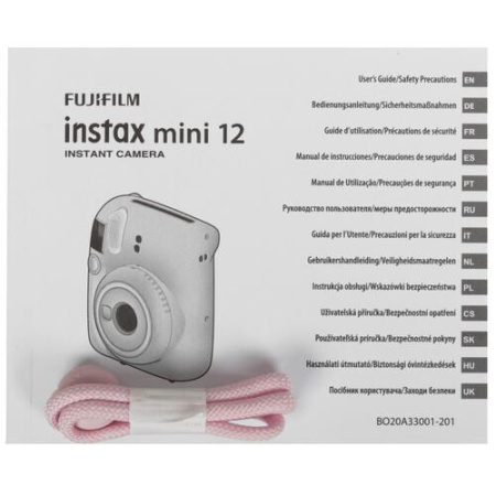 Фотоаппарат моментальной печати Fujifilm Instax mini 12