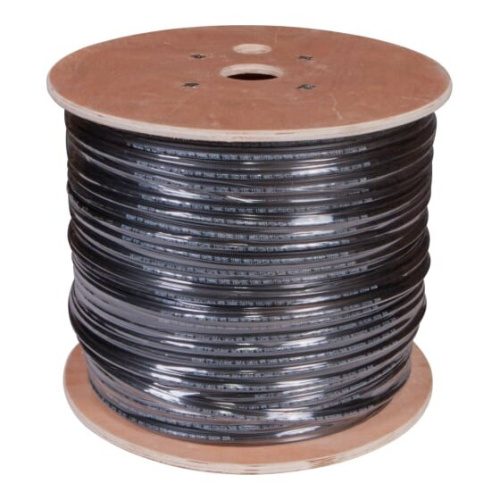 Кабель витая пара Rexant 01-0144 FTP 4PR 24AWG CAT5e наружный OUTDOOR + Трос1 бухта 305м