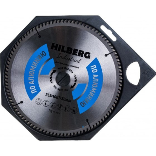 Диск пильный Hilberg Industrial HA255 255x30x100Т алюминий