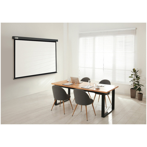 Экран Cactus CS-PSW-213X213-SG Wallscreen настенно-потолочный рулонный серый