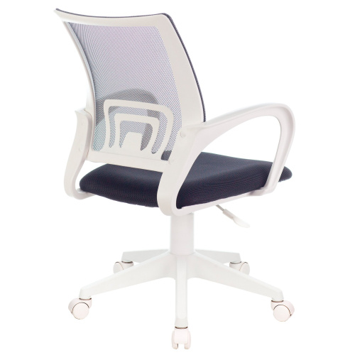 Кресло Бюрократ CH-W695NLT TW-04 TW-12 (CH-W695NLT/DG/TW-12) сетка/ткань темно-серый