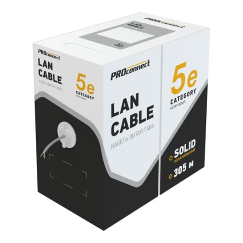 Витая пара REXANT 01-0152-R серый