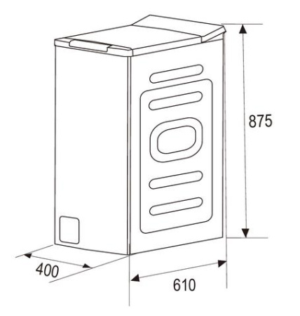 Стиральная машина ZUGEL ZWT612 белый