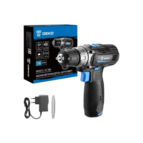 Аккумуляторная дрель-шуруповерт DEKO DKCD12 (083-1121)