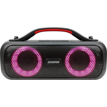 Колонка портативная Digma D-PS1531 черный/черный