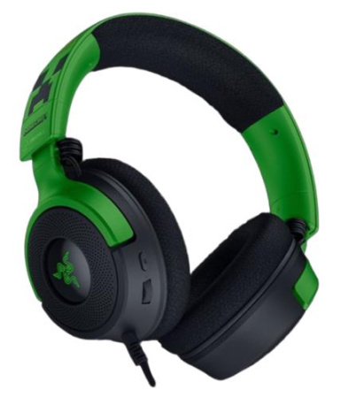 Проводные наушники Razer Kraken V4 X Minecraft Edition черный