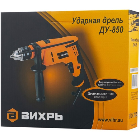 Дрель ударная Вихрь ДУ-850