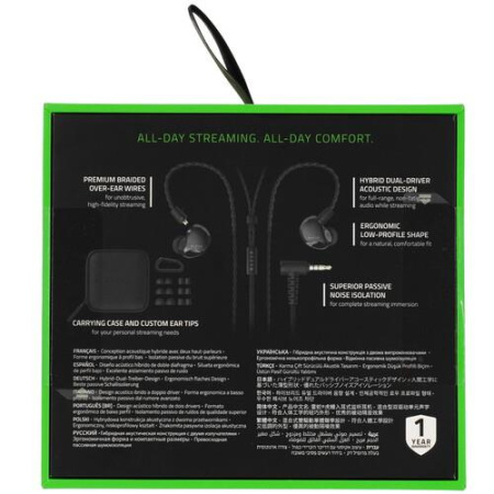 Проводные наушники Razer Moray черный