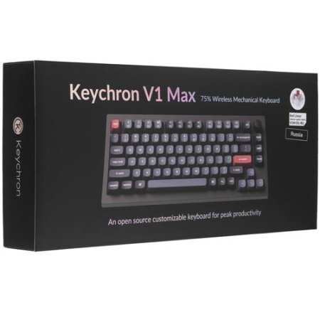 Клавиатура проводная + беспроводная Keychron V1 Max