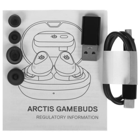 Наушники TWS SteelSeries Gamebuds for PlayStation черный