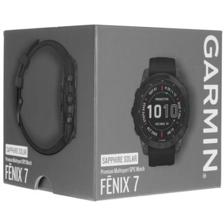 Спортивные часы Garmin Fenix 7 Sapphire Solar