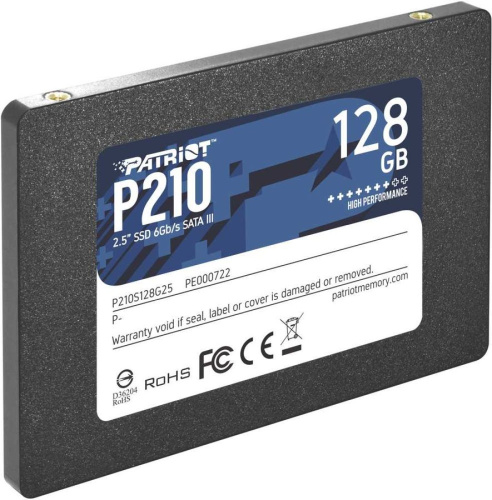 SSD 2.5" 128GB SATA3 Patriot P210, box (P210S128G25)