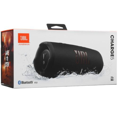 Портативная колонка JBL Charge 5, черный