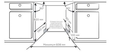 Встраиваемая посудомоечная машина Eigen B601C