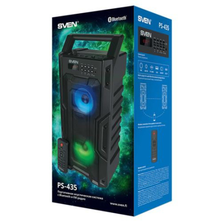 Портативная колонка SVEN PS-435, черный