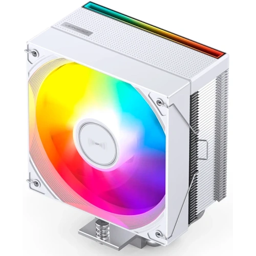 Кулер JONSBO CB40 White LGA1851/1700/1200/115X/AM5/AM4 (TDP 225W, PWM, 120mm ARGB LED Fan, 4 тепловые трубки, 4-pin, белый) Retail