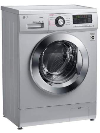 Стиральная машина LG F1296HDS4 серебристый