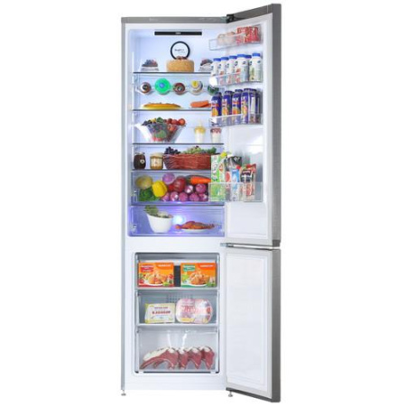 Холодильник с морозильником Beko B3DRCNK402HXBR серый