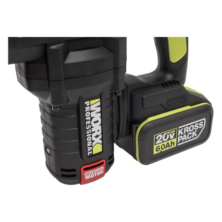 Перфоратор WORX Professional WU399.2 2АКБ+ЗУ