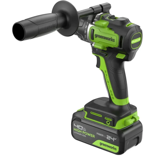 Дрель-шуруповерт Greenworks GD24DD90 (3707507CUD) с АКБ и ЗУ