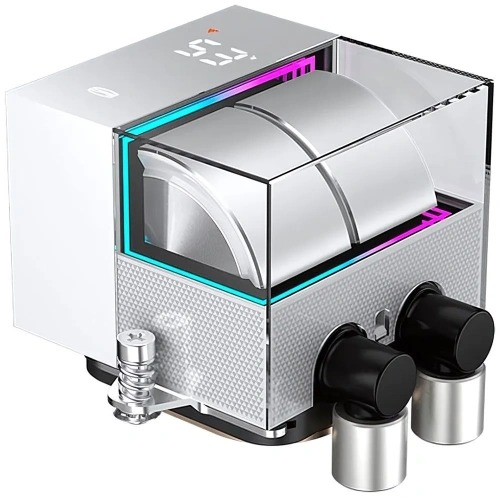 СВО PcCooler DS360 WH (310W, 360mm, LED temp., White, ARGB Pump/ Fans 3x120mm, 86.73CFM, 28dBA, 2200RPM)