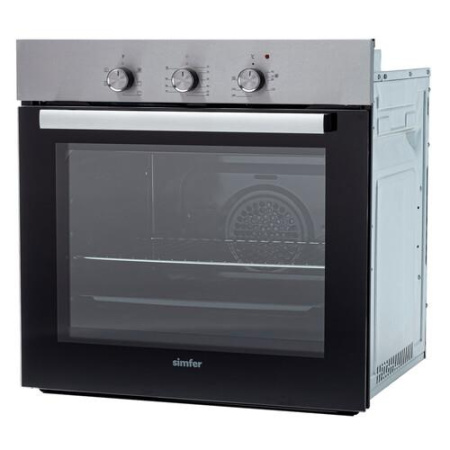 Электрический духовой шкаф Simfer B6EM16001 серебристый