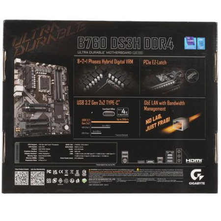 Материнская плата GIGABYTE B760 DS3H DDR4