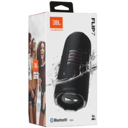 Портативная колонка JBL Flip 7, черный