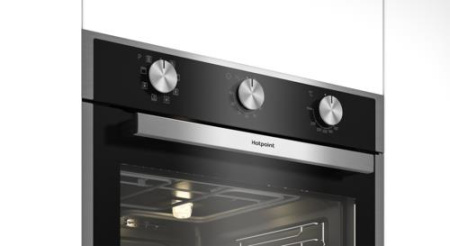 Электрический духовой шкаф Hotpoint FE9 814 H IX серебристый