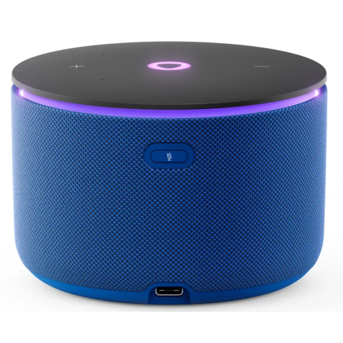 Портативная колонка Яндекс Станция Мини 3 Pro с Алисой на YaGPT синий