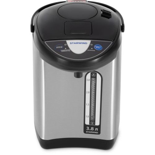 Термопот Starwind STP3822 3.8л. черный/серебристый